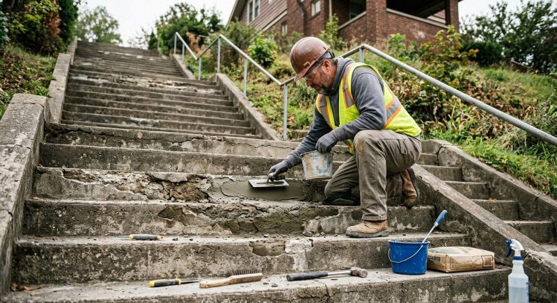Concrete Ramp Repair in Corpus Christi, TX